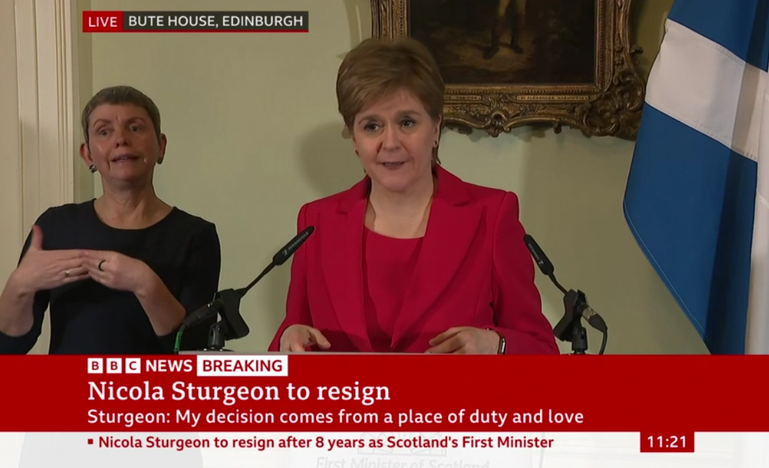 WPUK statement: Nicola Sturgeon Resignation